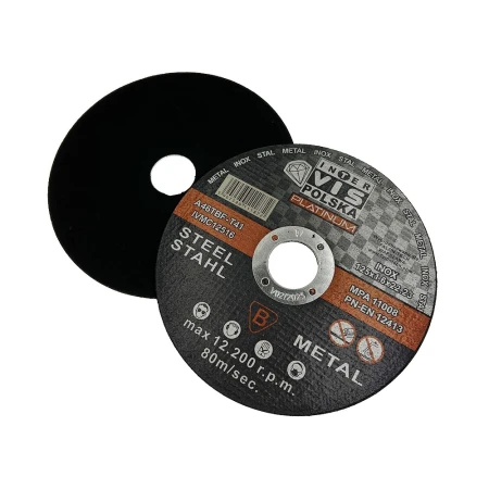 TARCZE DO CIĘCIA METALU 125MM 125x1.6 INOX MOCNE WYSOKIEJ JAKOŚCI TARCZE DO METALU POLSKIEJ FIRMY INTER VIS POLSKA 125x1.6MM