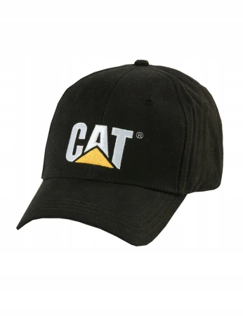 BEJSBOLÓWKA Caterpillar czapka z daszkiem czarna rozmiar uniwersalny CAT kaszkiet czarny
