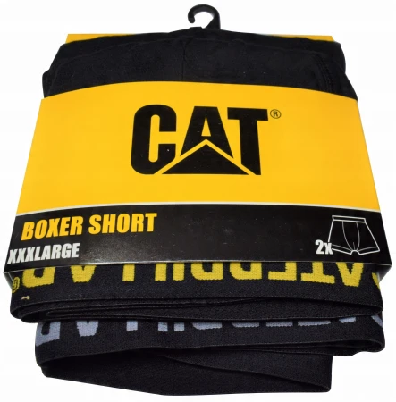 bokserki CATERPILLAR CAT MĘSKIE BASIC Majtki 2 sztuki 2pak XXXL XXL XL L M Czarne