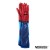 GUMOWE Rękawice robocze OCHRONNE DŁUGIE kwasoodporne PCV PVC 35cm XL rękawice nadają się szczególnie do prac z kwasami, zasadowymi środkami czyszczącymi 60 cm