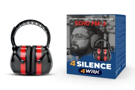 Nauszniki słuchawki wygłuszające Ochronnik słuchu ECHO FM-3 4WRK