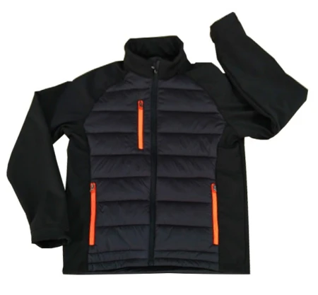 softshell hybrydowy SNOW MAX CZARNY