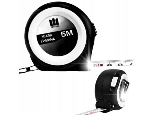 Przejdź do produktu Miarka zwijana taśma miernicza pomiarowa metrówka 5M x15MM premium