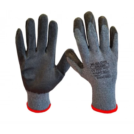 Rękawice bawełniane powlekane lateksem M-GLOVE DRAGO 2121X PREMIUM