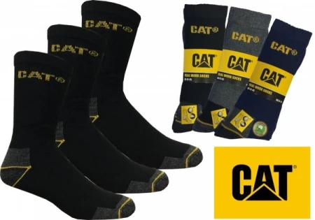 Skarpety Robocze Caterpillar CAT długie 3-pak