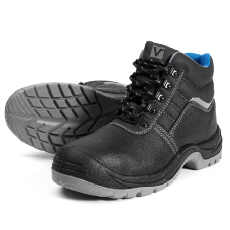 Buty robocze bezpieczne Robust Mid S1 bhp ze stalowymi noskami skórzane wysokie Verken